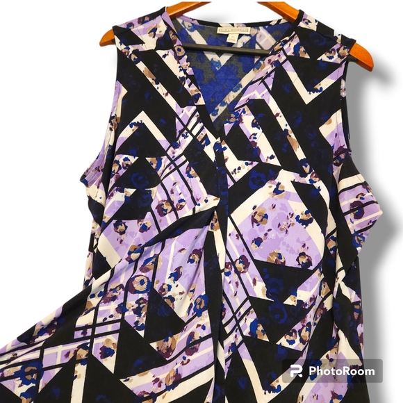 Dana Buckman XL Ladies V-neck Top - Picture 2 of 9